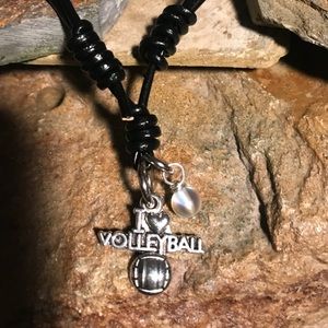 Handmade Italian  leather necklace !